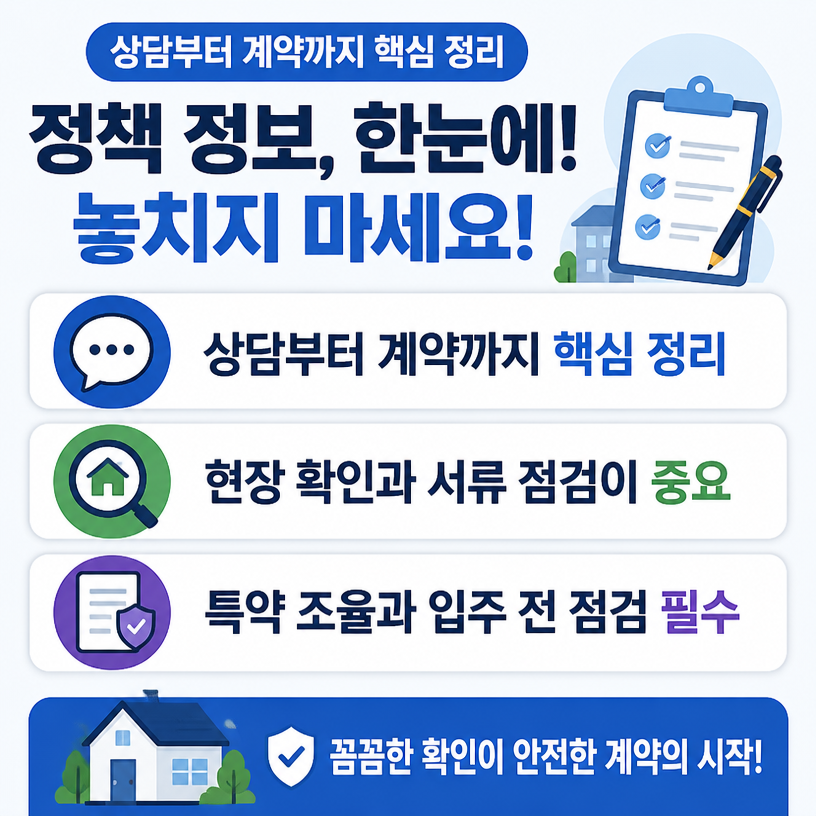 상담부터 계약까지 9주간 핵심 정리