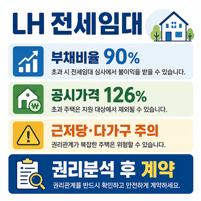 LH전세임대 집찾기 어려운 핵심기준 정리