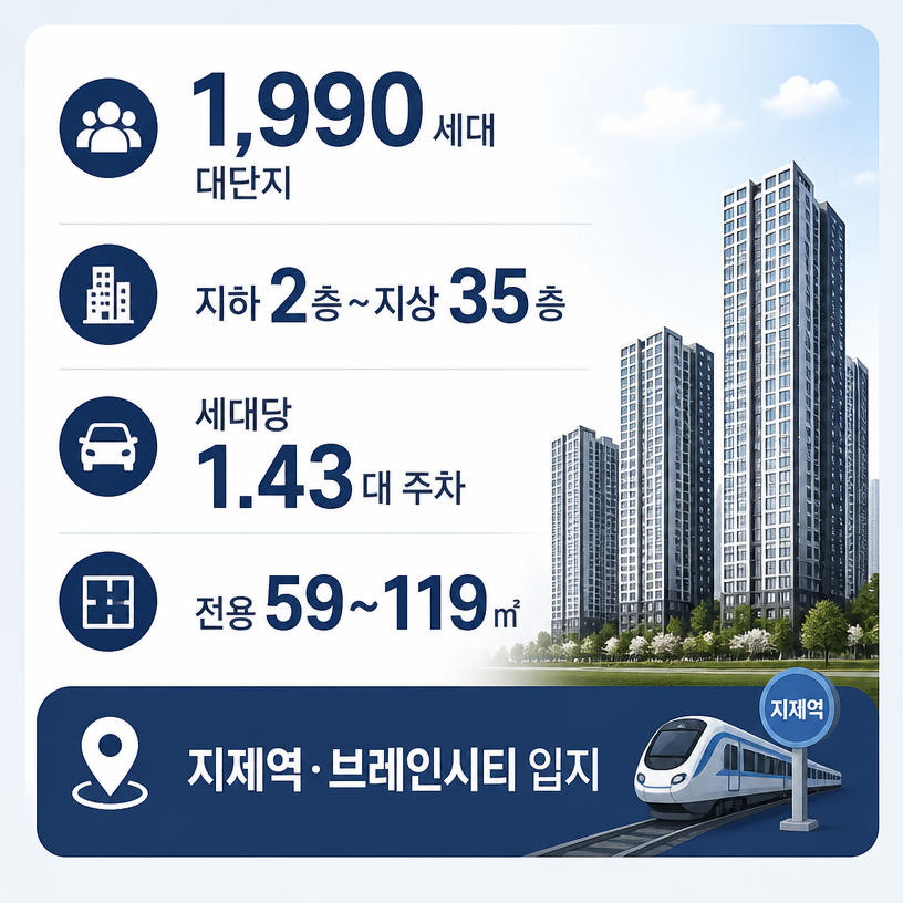 평택 브레인시티 핵심입지와 상품성 요약