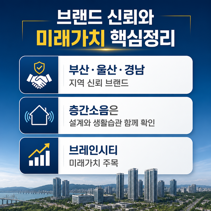 브랜드 신뢰와 미래가치 핵심정리